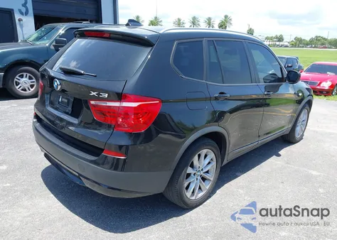 2013 BMW X3 xDrive28I from USA, damaged, VIN 5UXWX9C50D0A13159